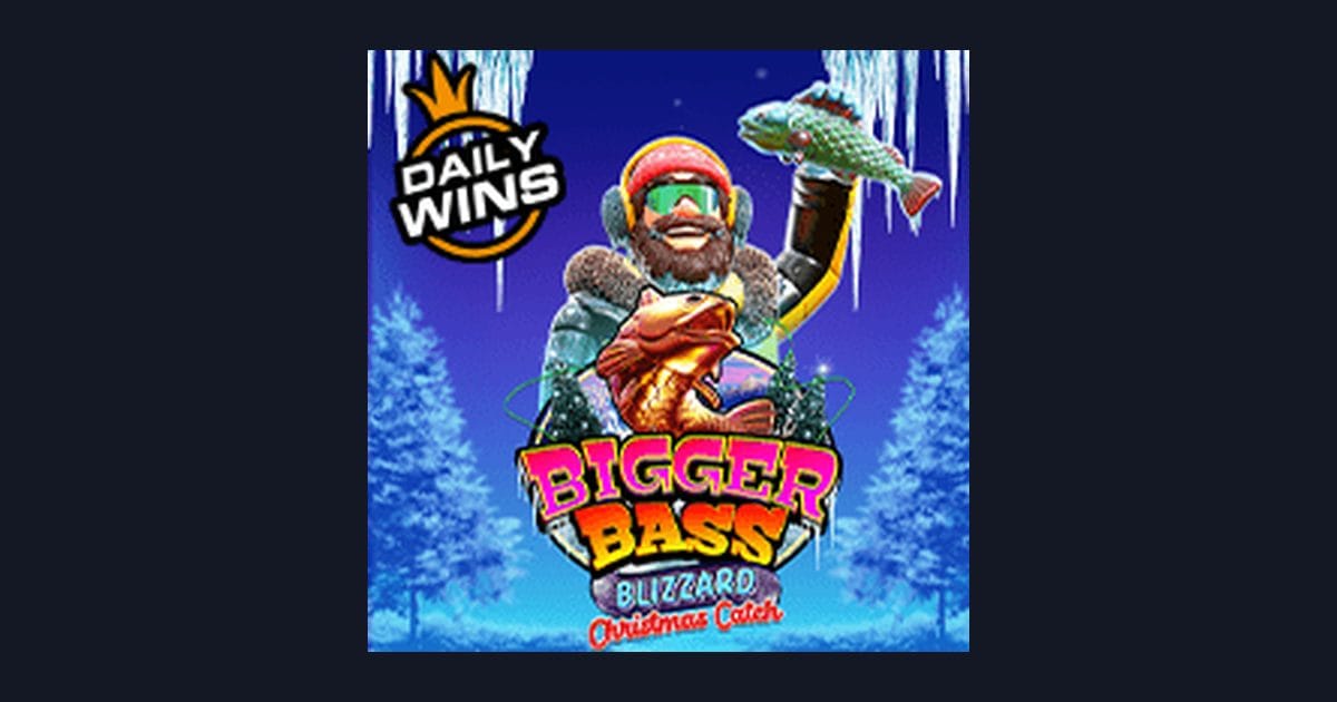 Rasakan Sensasi Slot Bigger Bass Blizzard Christmas Catch di Situs Slot Terpercaya